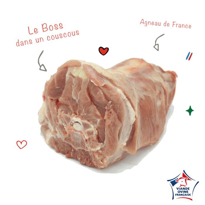 LE COLLIER D'AGNEAU - 800GR COUPÉ EN TRANCHES