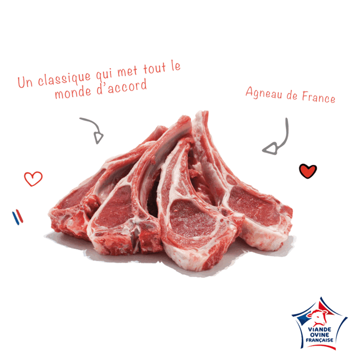 COTELETTE AGNEAU - BARQUETTE 1KG