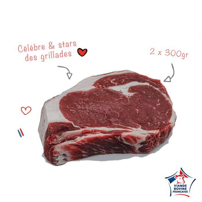 L'ENTRECOTE 2 TRANCHES POUR 600GR