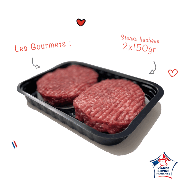 STEAKS HACHÉS 2X150GR HALAL