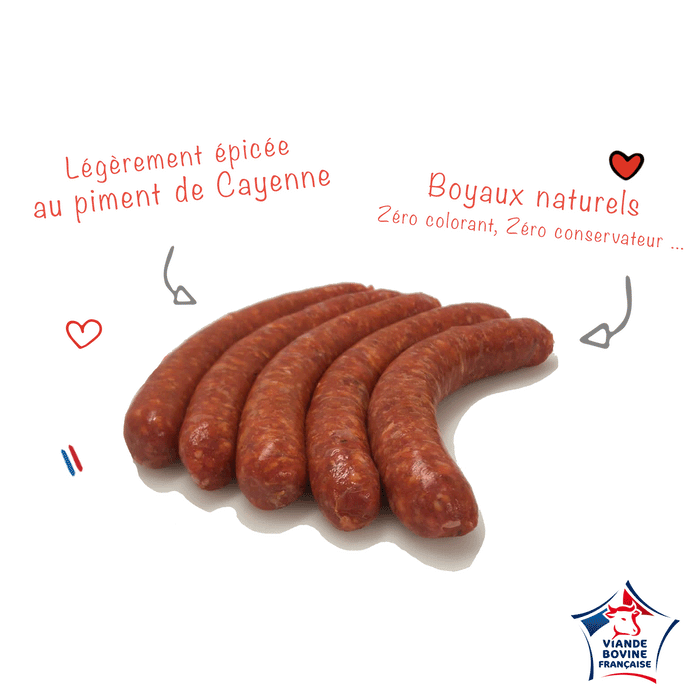 LES MERGUEZ PUR BOEUF HALAL